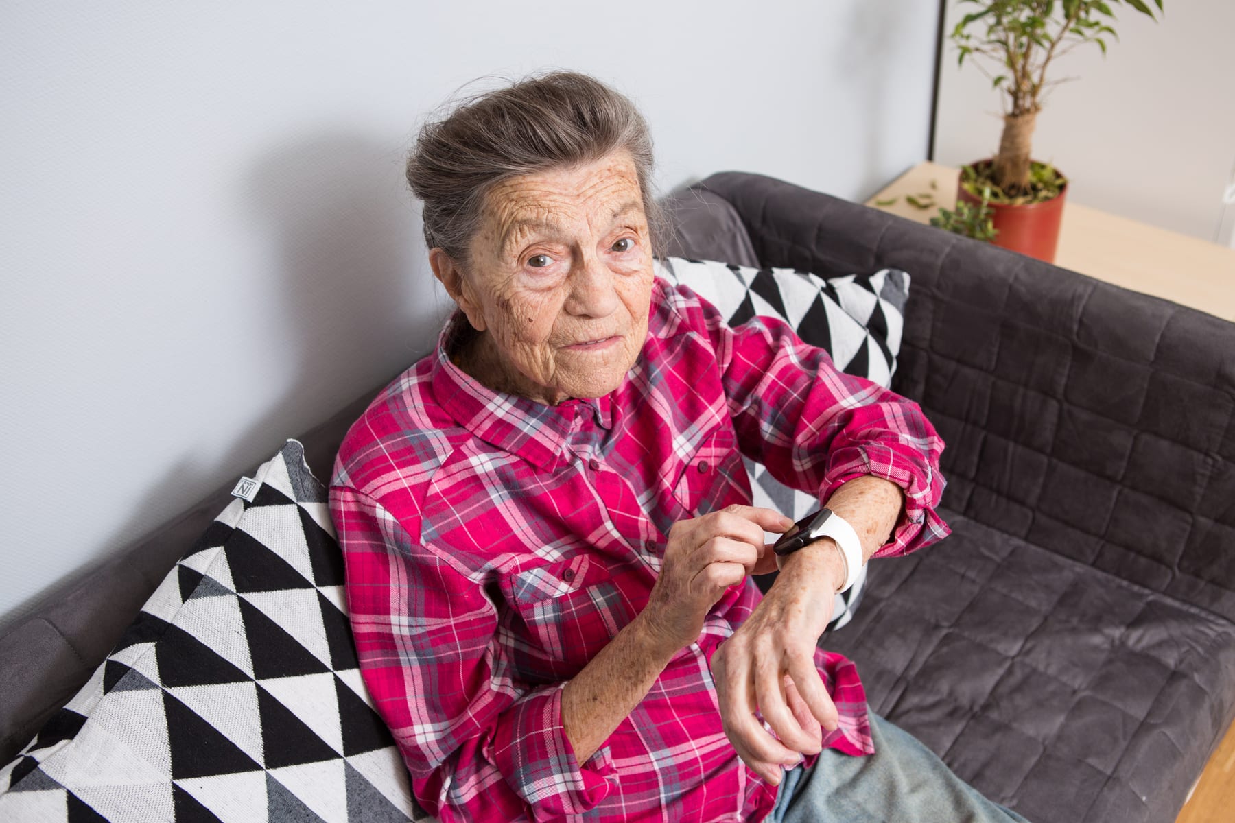 Primary care provider reviewing patient health information